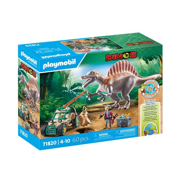 Playmobil Dinos - Spinosaurus Attack Set - 60 Pieces