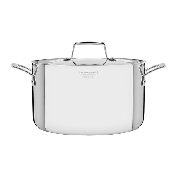 Tramontina Grano Stainless Steel Deep Casserole Dish With Tri-Ply Body