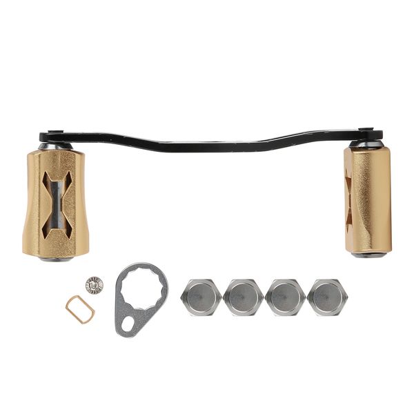 Champagne Gold Gun Metal Fishing Reel Rocker Arm