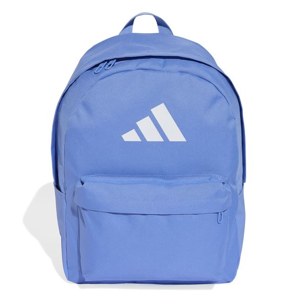 Adidas Classic 3 Bar Logo Backpack - Blue Fusion/White
