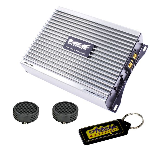 Ice Power Brazil Series 5000W Class D Amplifier &amp; Evo Tweeters &amp; Key Holder