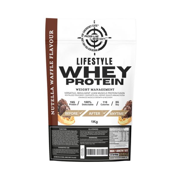 Rogue Legion Lifestyle Whey Protein - 1kg - Nutella Waffle