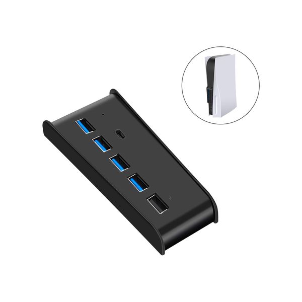 5 Port USB 3.0 HUB for PS5 Console/PS5 Digital Edition Console