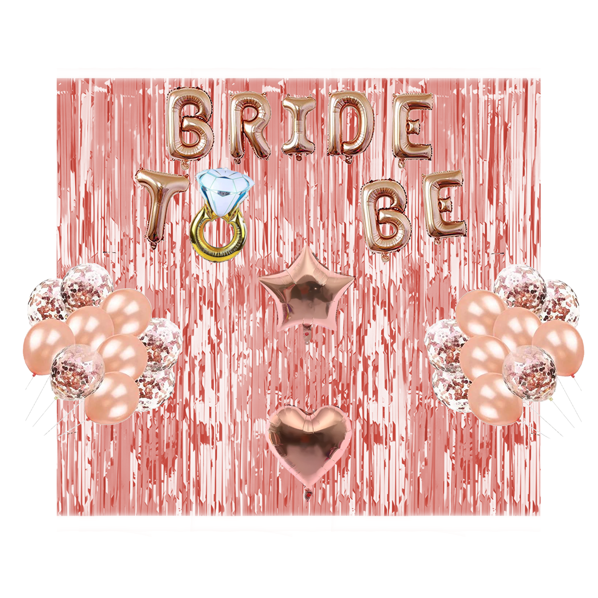 Bachelorette & Hen Party Balloon Decor Kit Bride To Be Buy Online