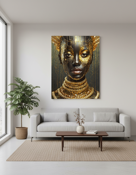 Canvas Print Modern Art Ready to Hang Contemporary Art beautiful woman