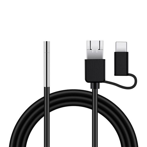 3 In 1 Type-C Hd Endoscope Waterproof Usb 3 9Mm 1M Camera Upgrade Kit