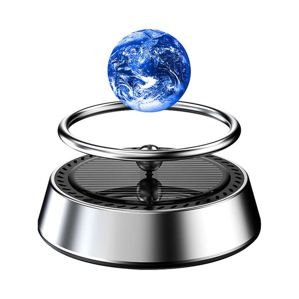 Air Freshener Solar Automatic Powered Rotation Galaxy Interstellar Ball