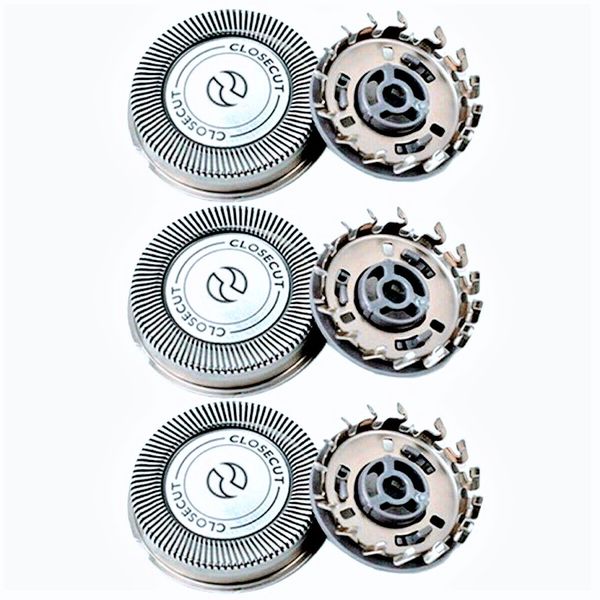 CoralSky HQ3, HQ4, HQ55, HQ56, HQ58 Replacement Blades for Philips Shavers