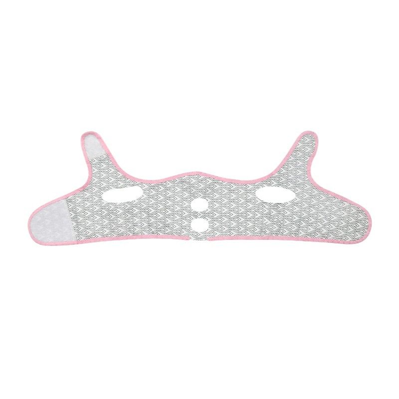 Pink Edging Nose Opening V-face Bandage Mask | Shop Today. Get it ...