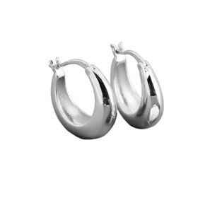 Timeless French Lever Hoop Earrings in Sterling Silver | Shop Today