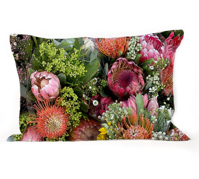 Pincushion Proteas Cushion and Feather Inner