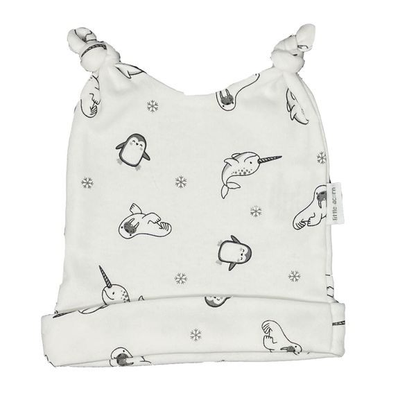 little acorn - Arctic Animals Cotton Beanie