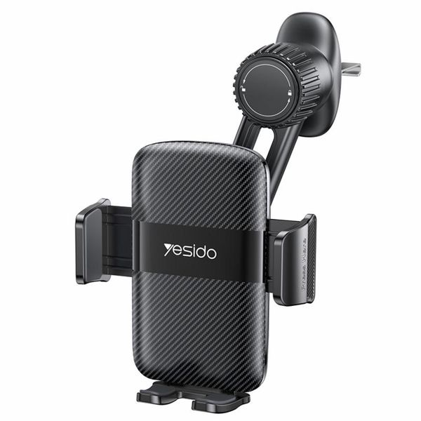 YESIDO C242 Adjustable Car Air Vent Mechanical Phone Clip Holder