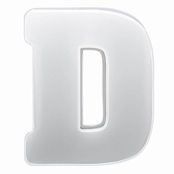 Silicone Mould - Letter D for Resin/Epoxy