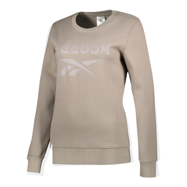 Reebok Women's BL Crew Long Sleeve Sweatshirt - Boulder Grey