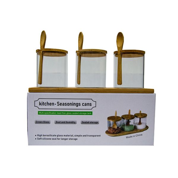 Borosilicate Spice Canisters