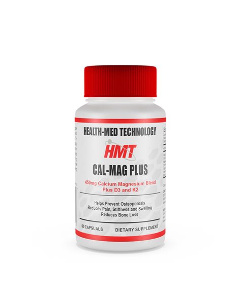 HMT Cal-Mag Plus 60's-Calcium, Magnesium, Vitamin D3K2