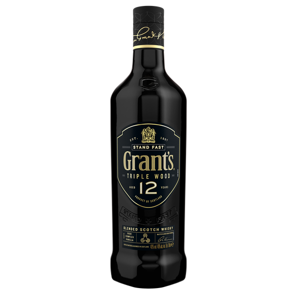 Grant's Triple Wood 12 Year Old Blended Scotch Whisky, 750ml