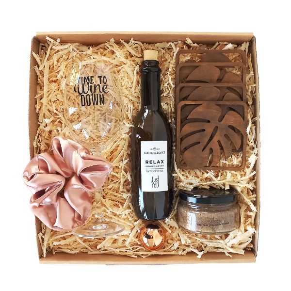 Ladies Wine Down Gift Set