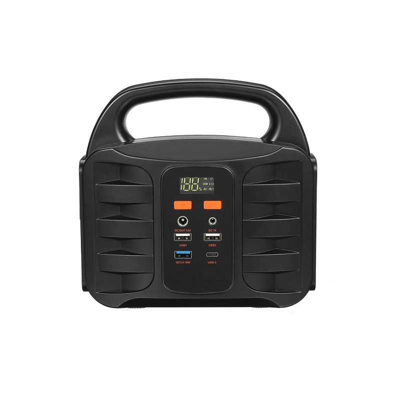 Portable 155Wh Large Capacity 110V 2 Pin Only Power Supply For TV Or