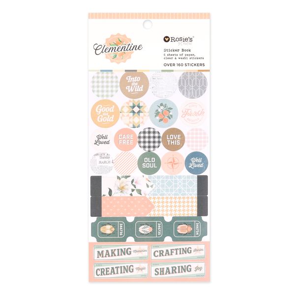 Clementine Sticker Book 6 pages