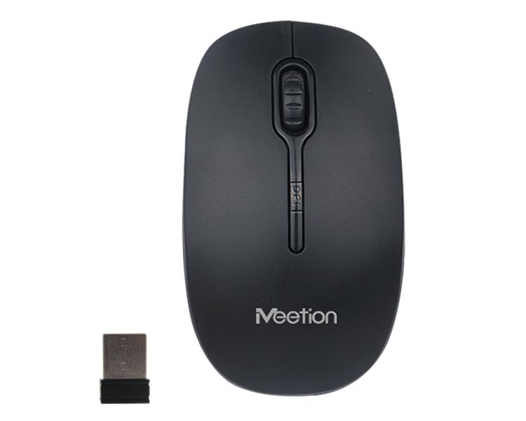 Meetion Black Wireless Mouse