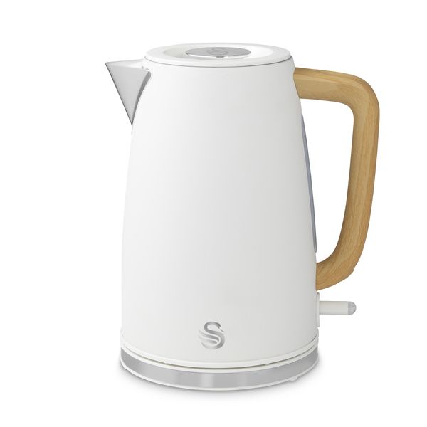 Swan Fjord RAPID BOIL 1,7 Litre Cordless Kettle White