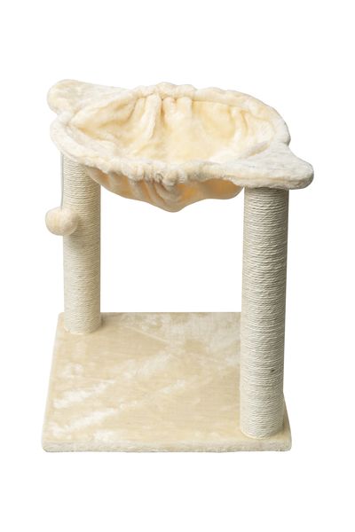 Rex-2 Pole Tower Pet Scratcher Post. Beige