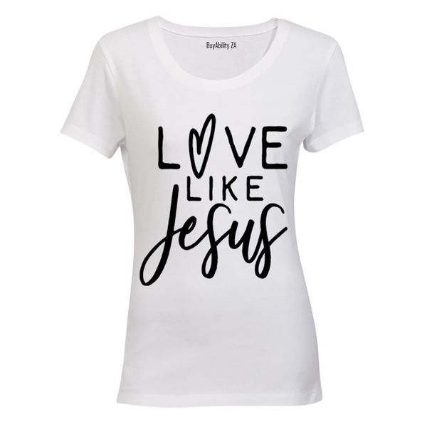 Love Like Jesus - Ladies - T-Shirt - White