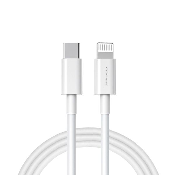 WUW 12W Fast Charging Type-C to Lightning Cable : 1m