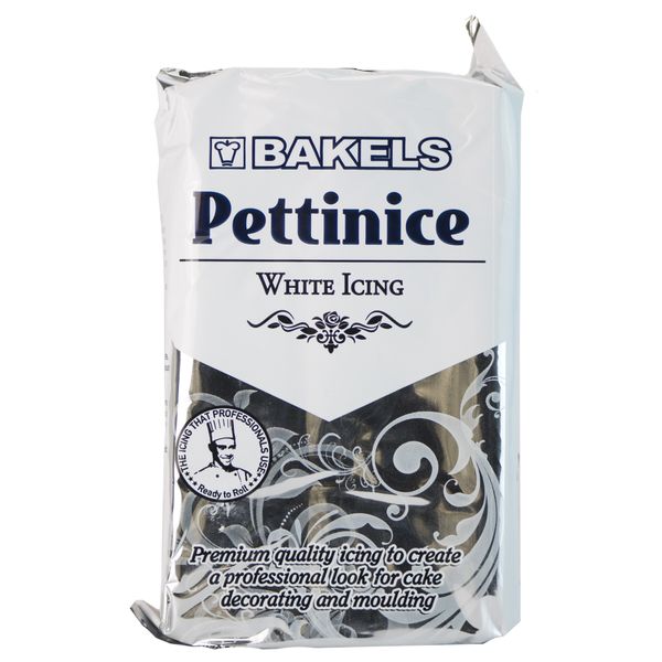 South Bakels - Pettinice Icing - Baking Ingredients - White - Firm - 1kg