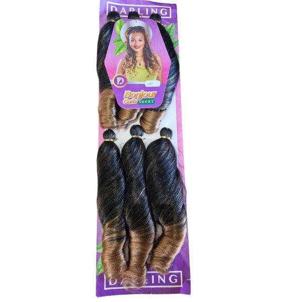 Darling Bonjour Curls Short: French Curl Braids, Natural Texture