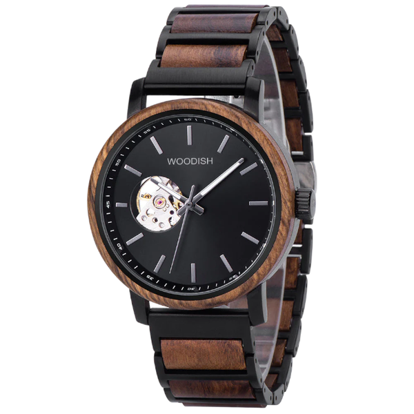 Unique Tigerwood Movement Wooden Watch For Men GT120-1