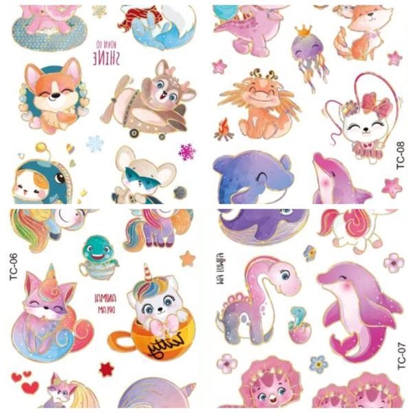 Kids Tattoos - Bronzing Range - Born to Shine