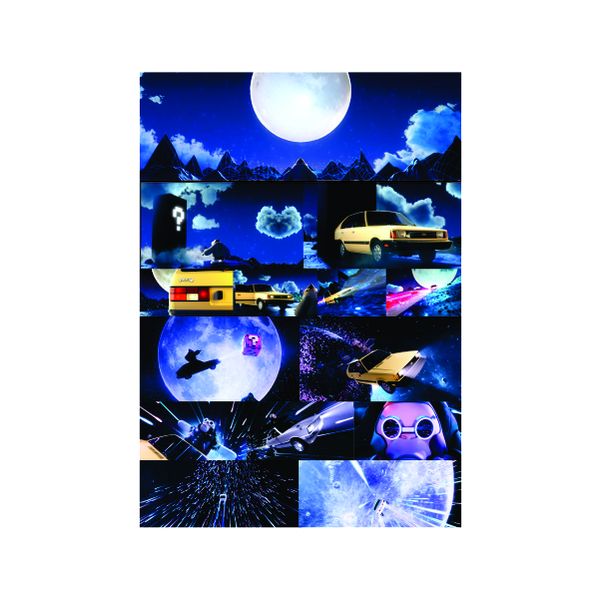 Fly to the Moon - A1 Poster