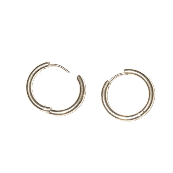 Rose Gold Hooped Earrings