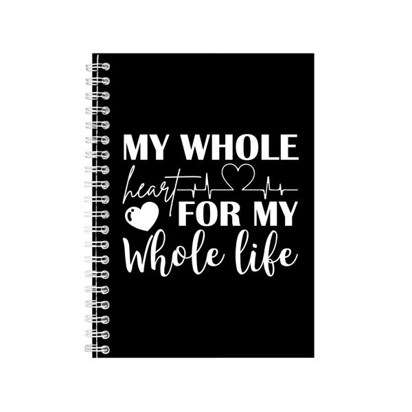Couples Notebook Gift Idea Writing Book Notepad Pad 43