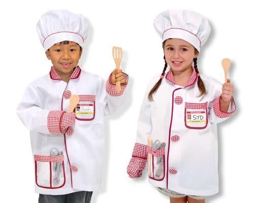 Chef Role Play Costume Set image