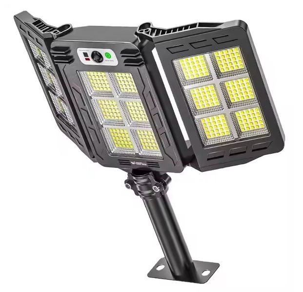 Three-Surface Foldable Outdoor Solar Wall Lamp