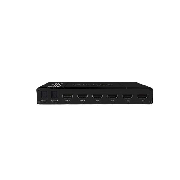 4K 4x2 HDMI Matrix Switch, ChanneI