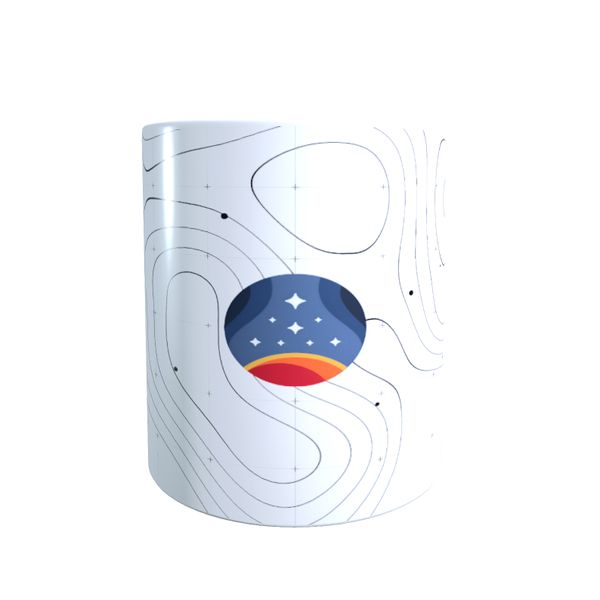 Starfield Constellation White - Starfield Coffee Mug