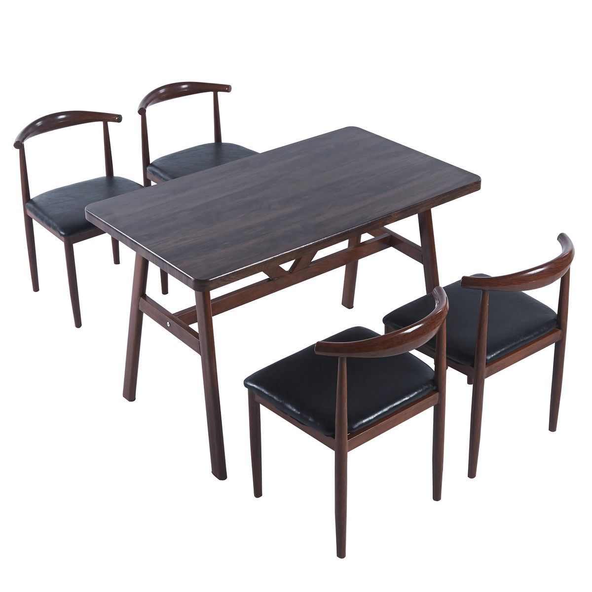 5 Pieces Dining Set with 1 Table & 4 Chairs Shop Today. Get it
