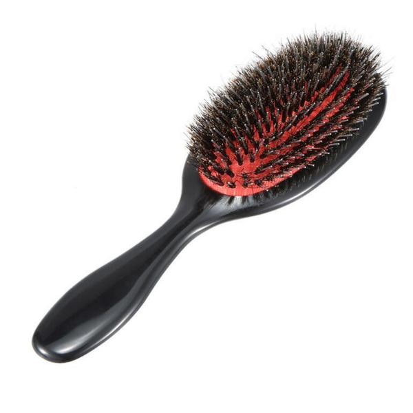 Boar &amp; Nylon Bristle Brush Wet/Dry Hair Smooth Massage Detangling