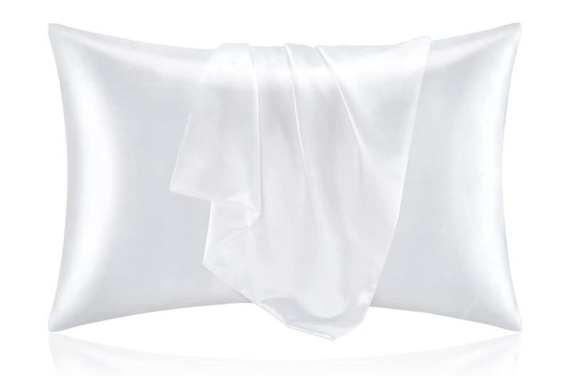 Luxury Silk Satin Pillowcase for Hair Skin with Envelope - Pack of 2