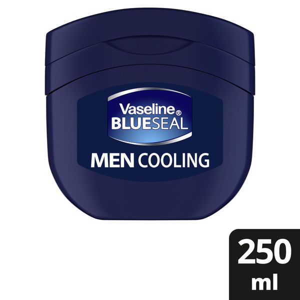 Vaseline Men Blue Seal Cooling Moisturizing Petroleum Jelly 250ml