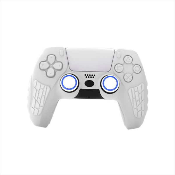 White Suitable for Ps5 Handle Cover Silicone Protective Cover