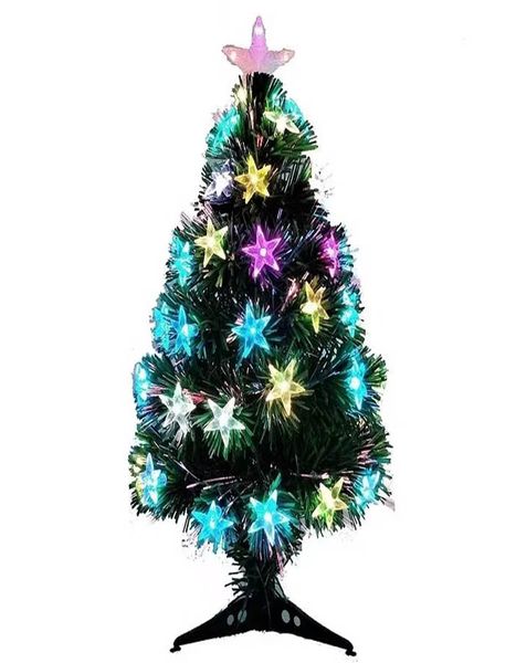 Christmas tree with built-in LED Lights