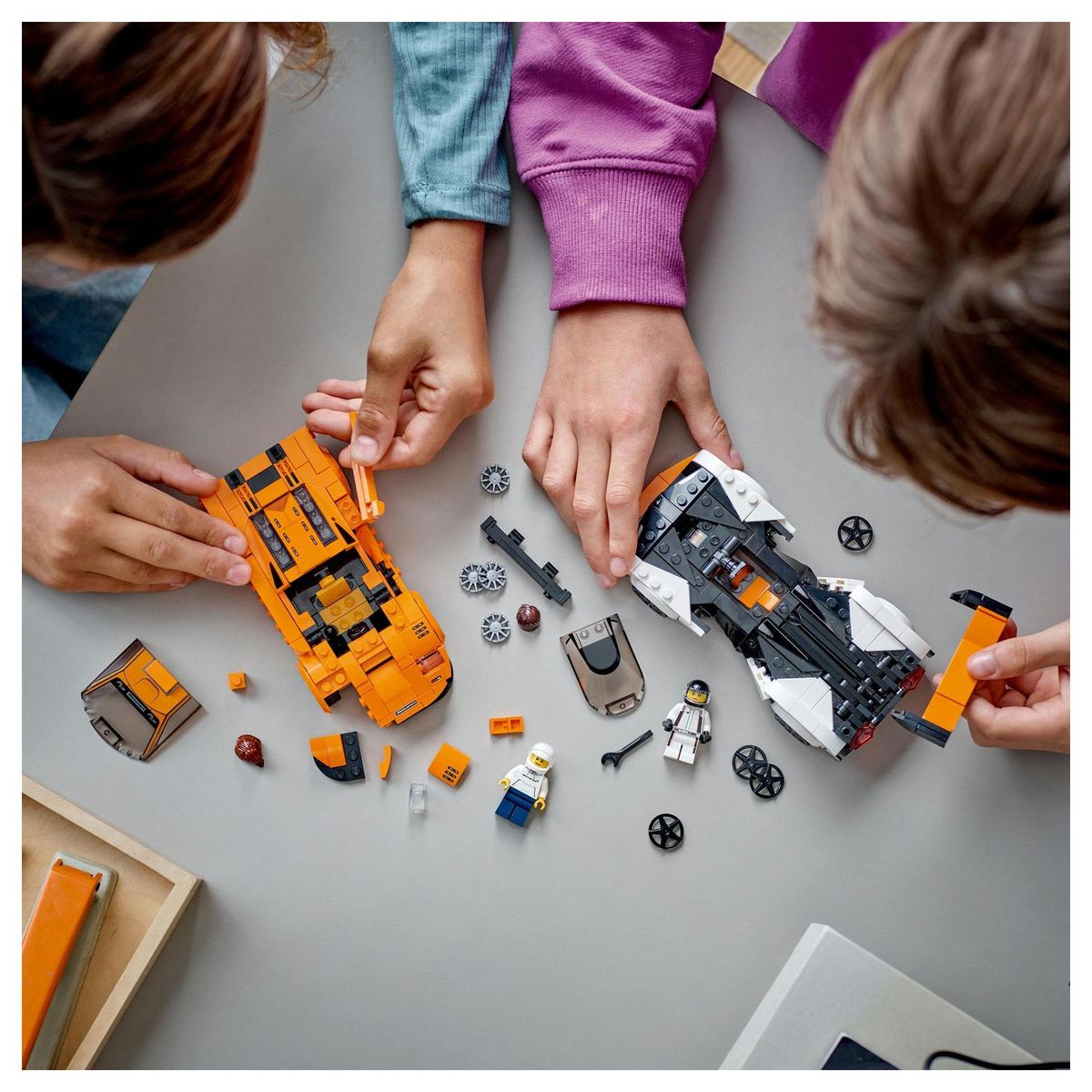 LEGO® Speed ChampionsMcLaren Solus GT & McLaren F1 LM 76918