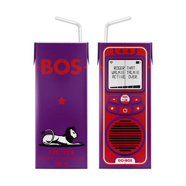 BOS - Berry Ice Tea - 6 x 200ml