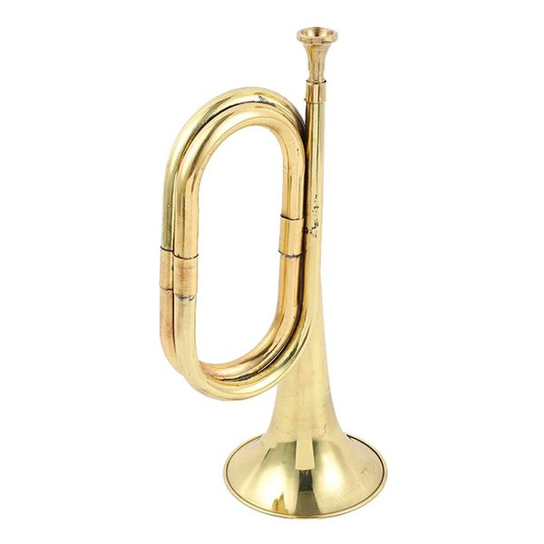 Sonata Short Bugle - Gold Lacquered